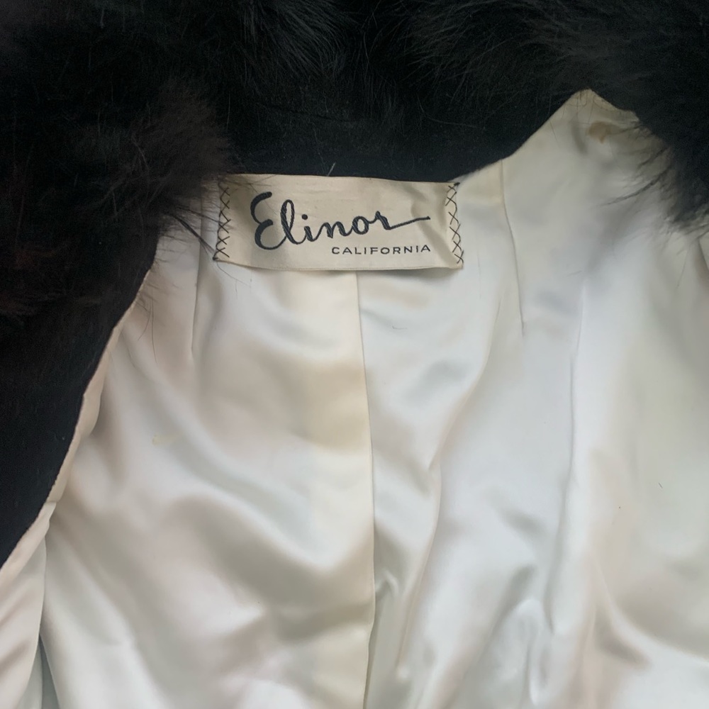 Fox Collar Wool Jacket - image 2